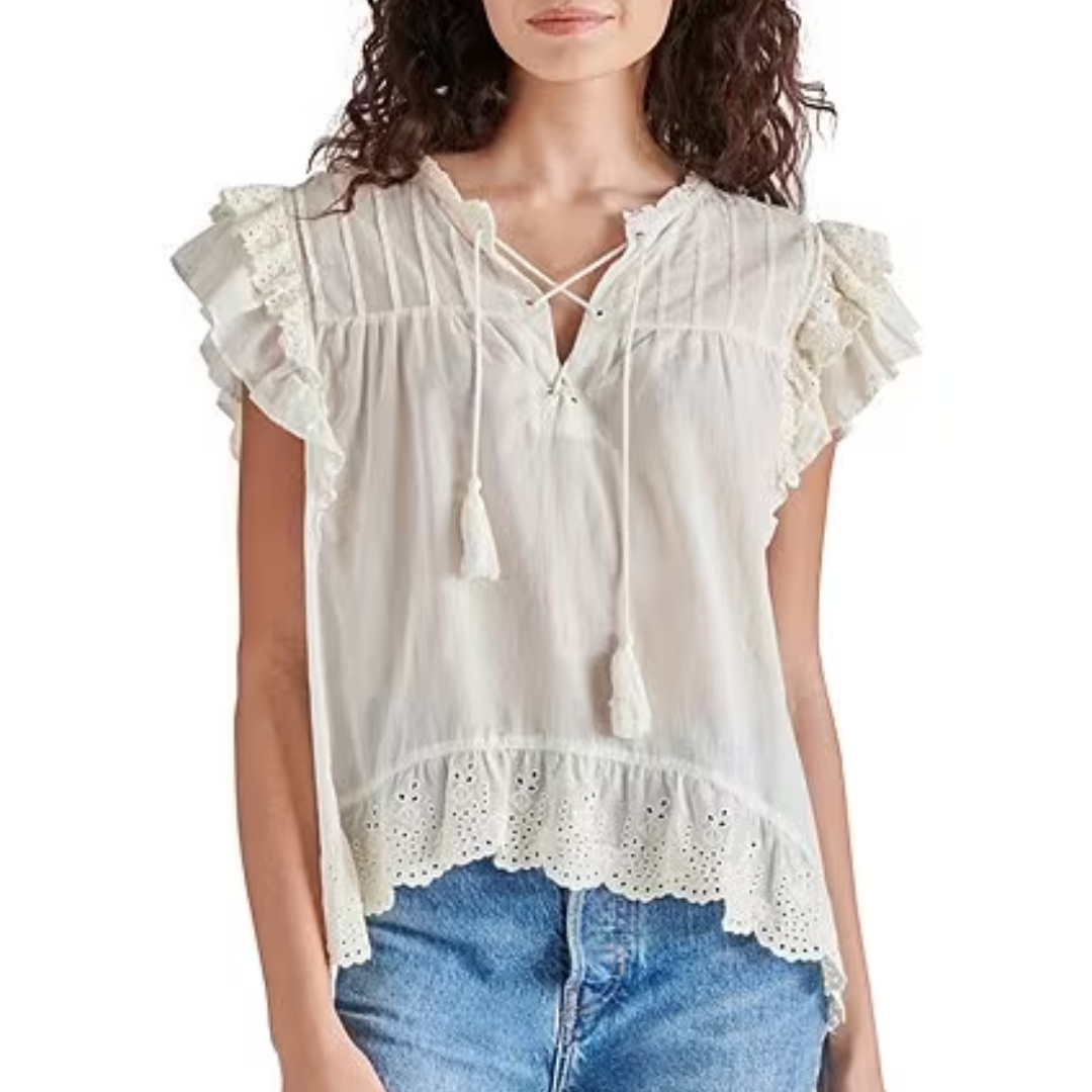 Bellamy Top in Ivory