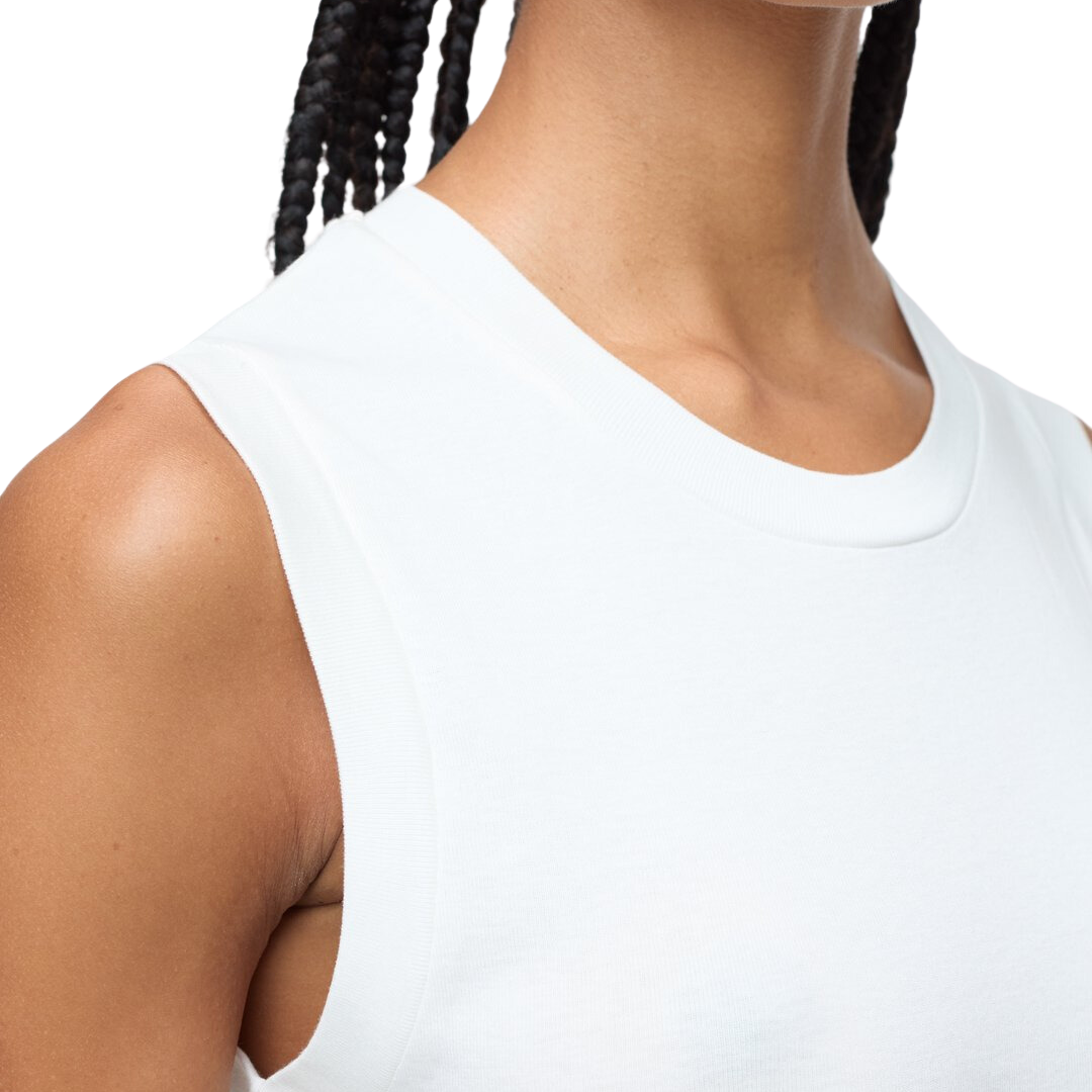 Crewneck Tank in Ivory