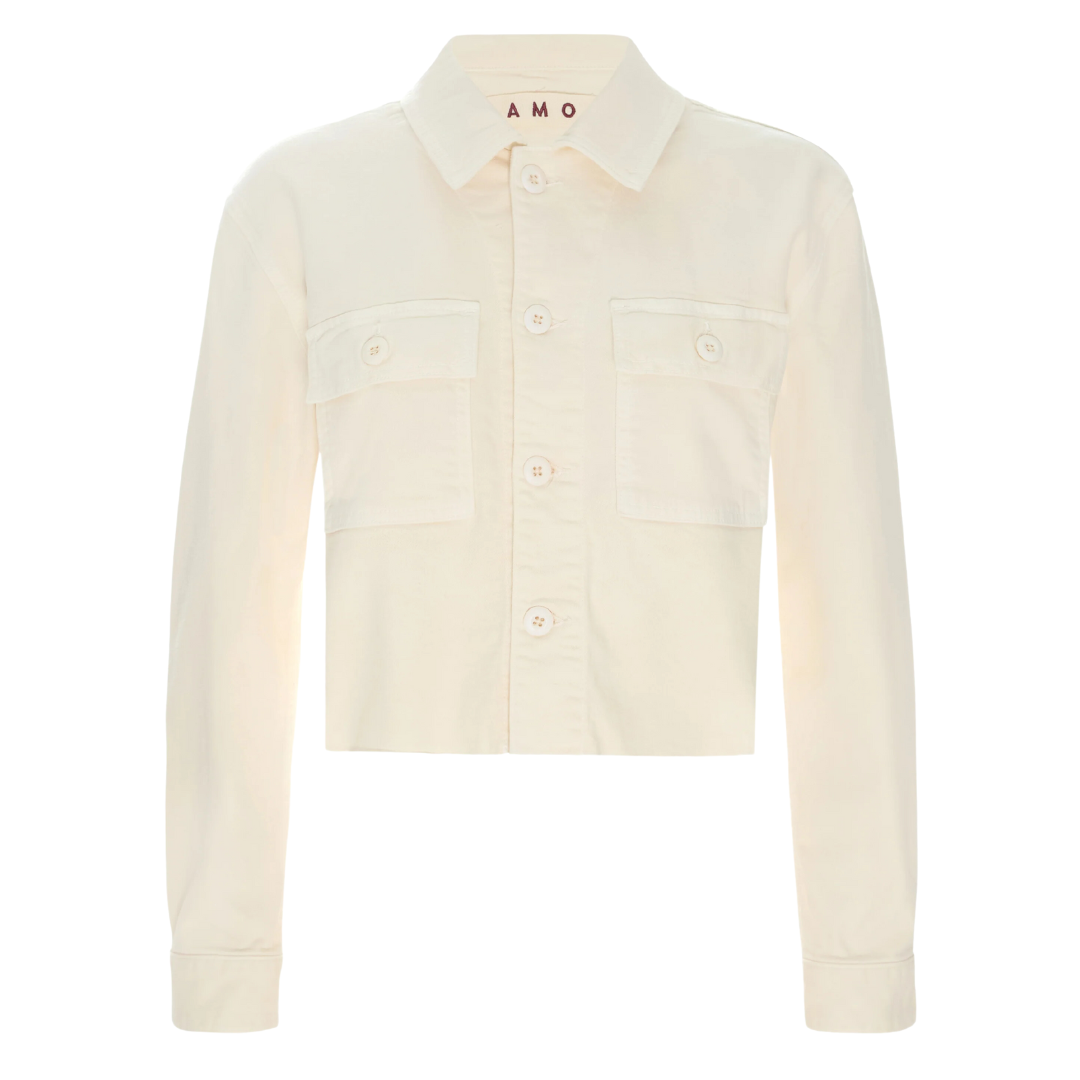 Carly Jacket in Bone