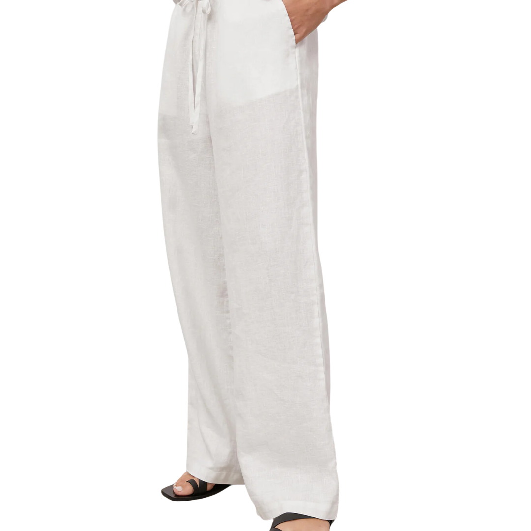 Emmie Pant in White