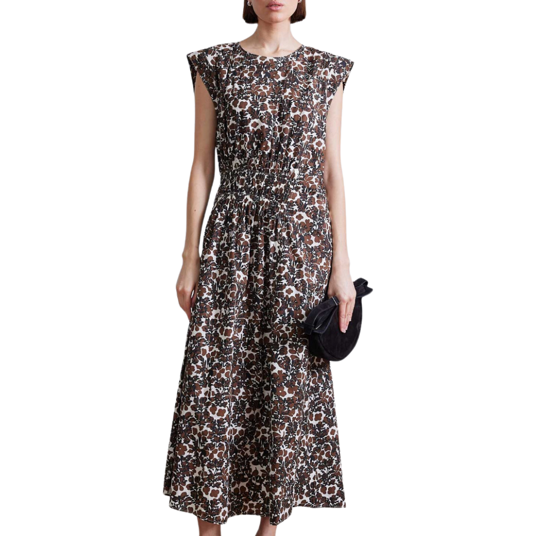 Alfonsina Asymmetric Dress in Highland