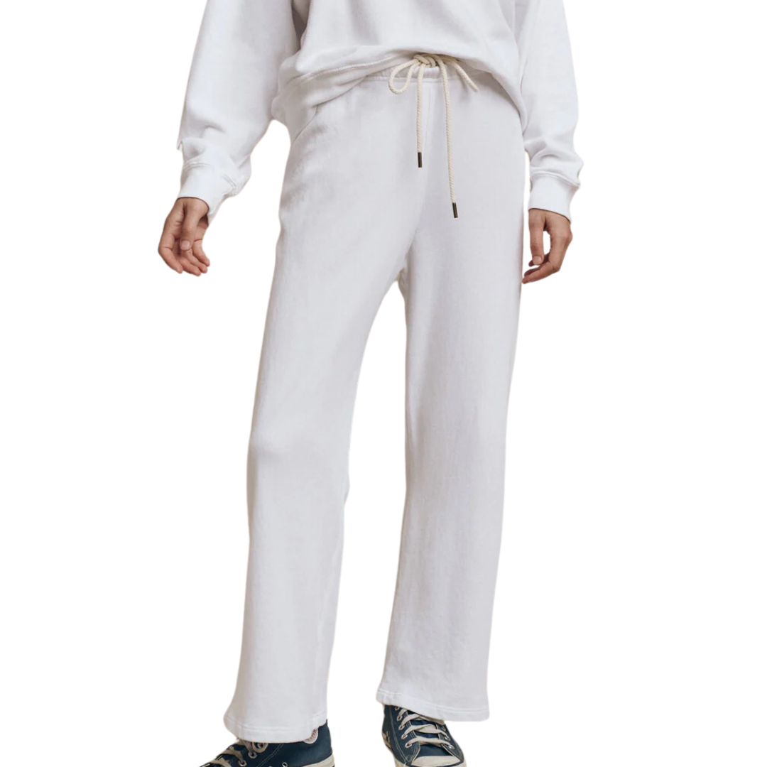 The Lap Sweatpant in True White