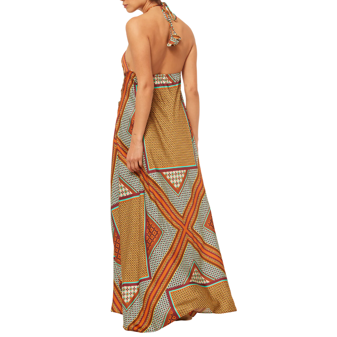 Raban Dress in Positano Scarf