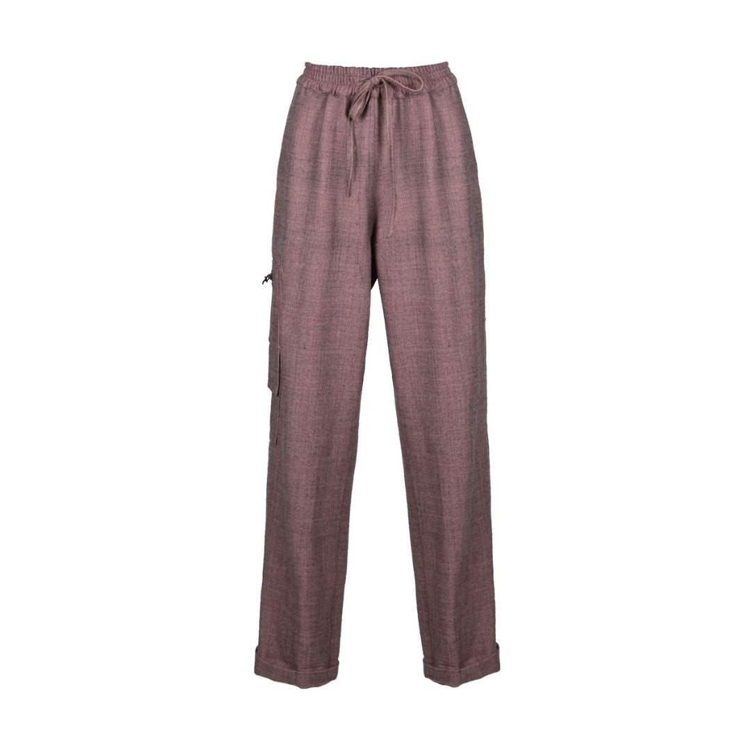 Tricot Chic Dress Slack Pants in Pink