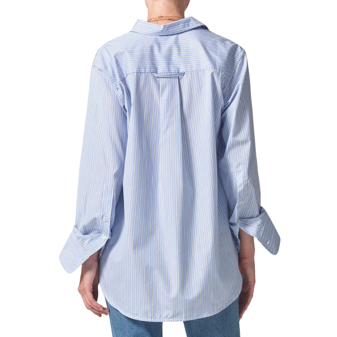 Shay Shirt in Melissani Stripe
