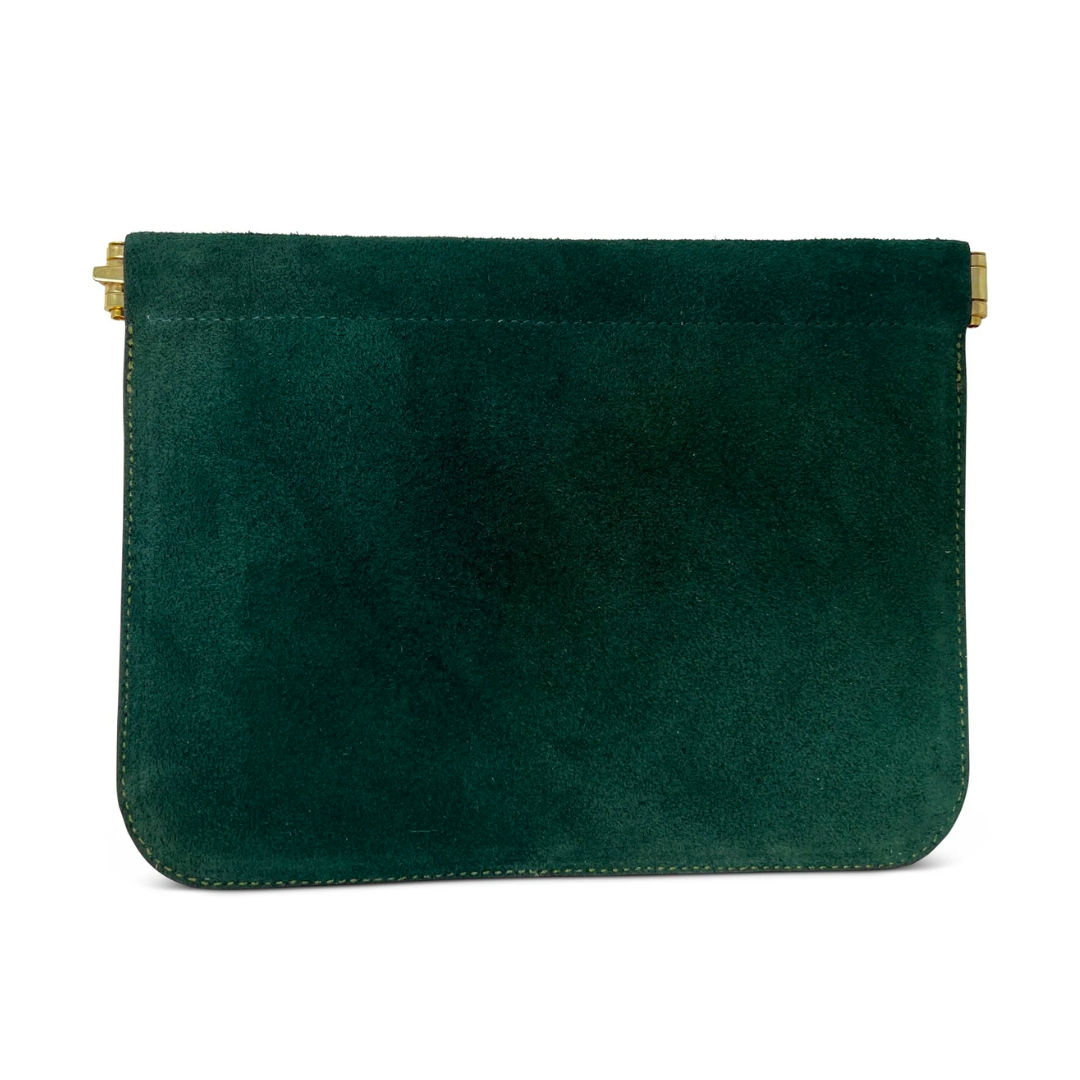 Small Snap Pouch Ski in Forest Chalk