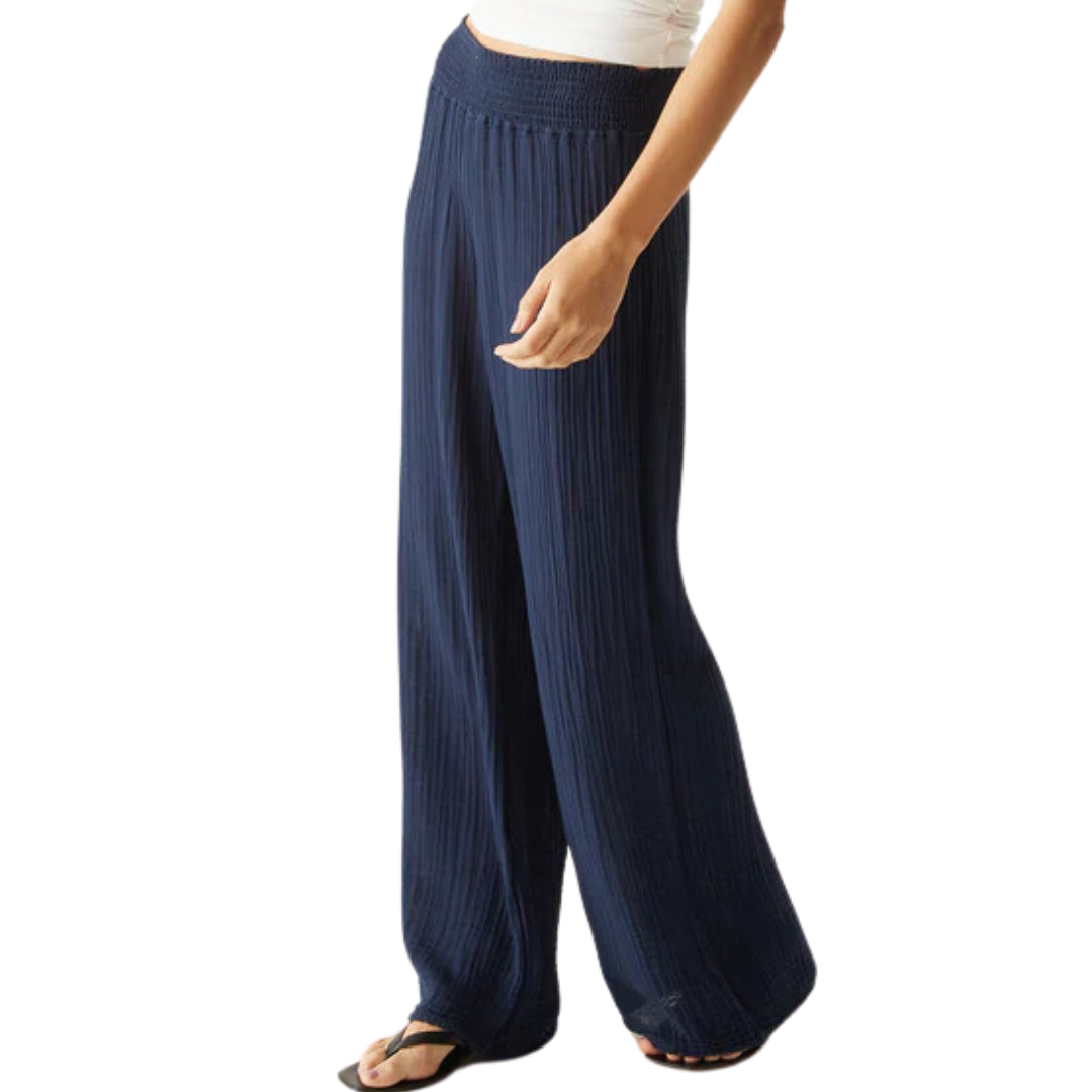 Susie Gauze Pant in Nocturnal