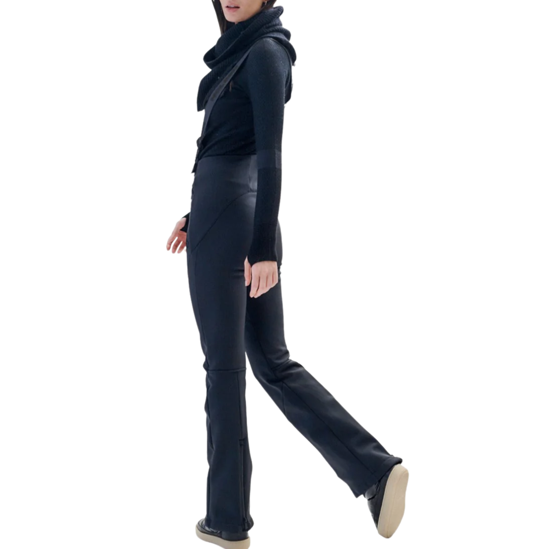 Highwaisted Stretch Pant in Black