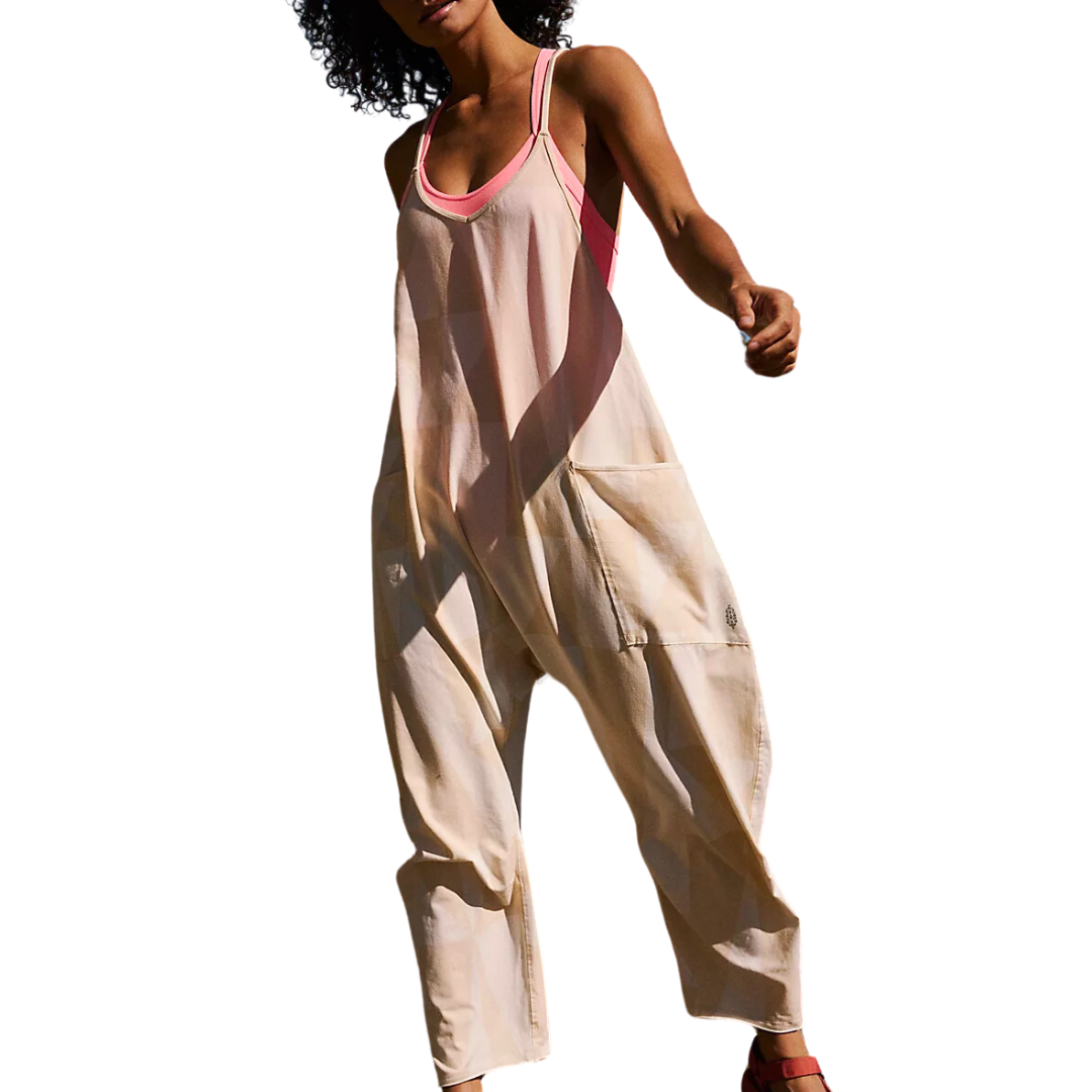 Hot Shot Printed Onesie in Incline Bamboo Combo