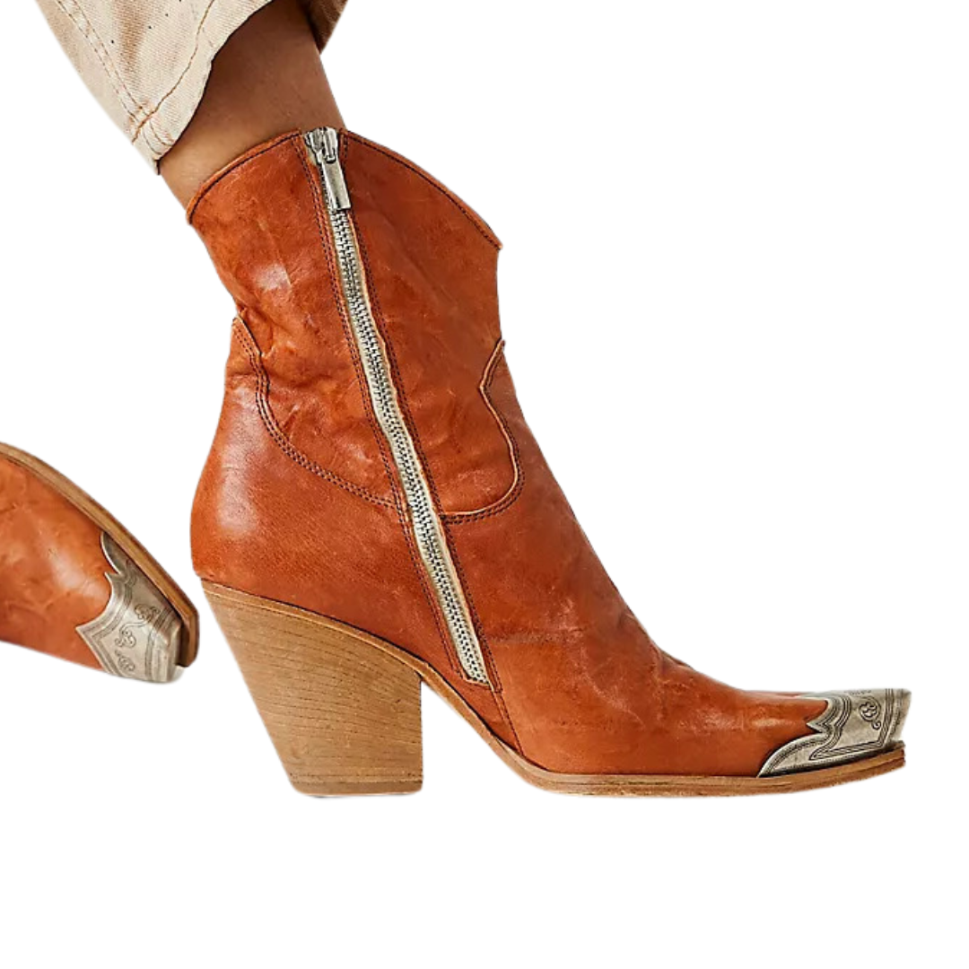 Brayden Western Boots in Tan