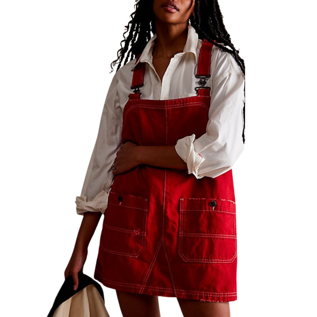 We The Free Overall Smock Mini Top in Heart Eyes