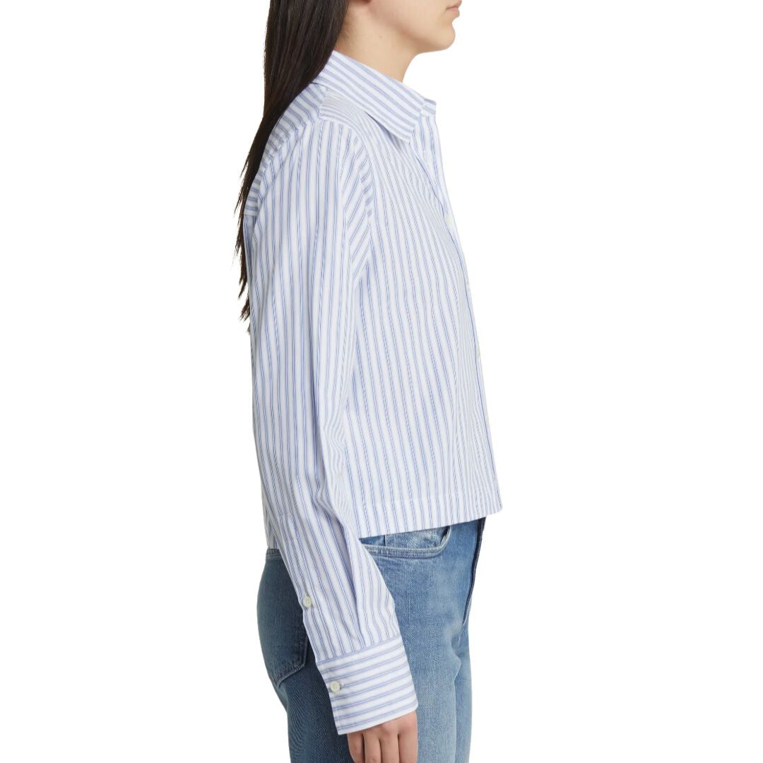 Striped Blouse in Blue Horizon