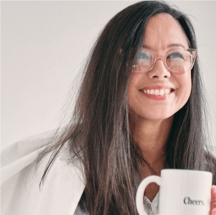 Bixby Readers in Polished Clear Pink