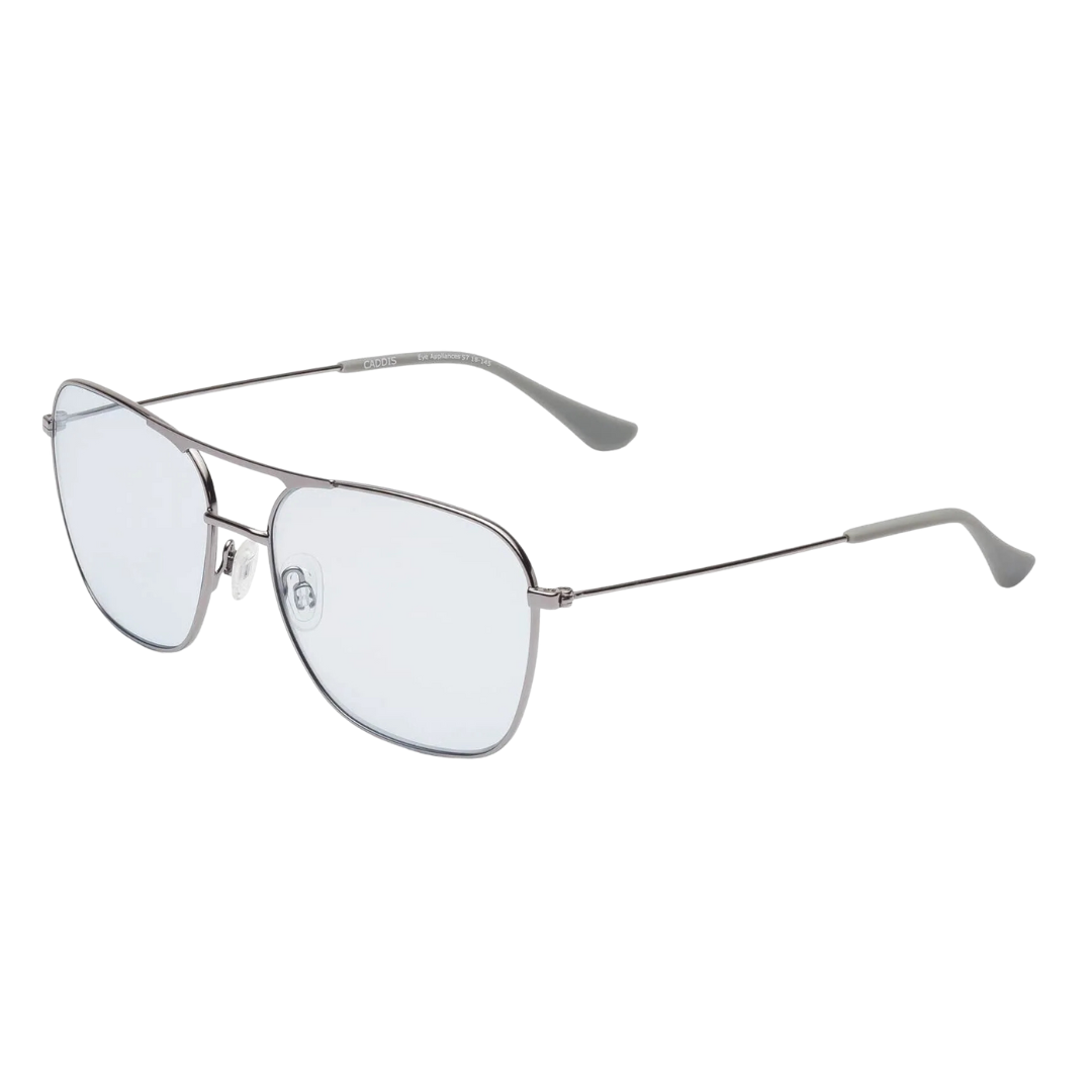 Hooper Reading Glasses in Polished Gunmetal