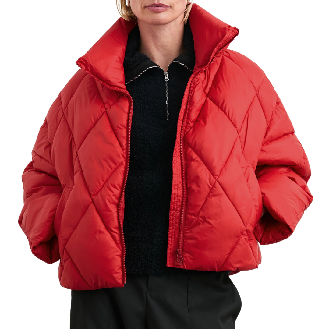 Summit Jacket in Scarlet
