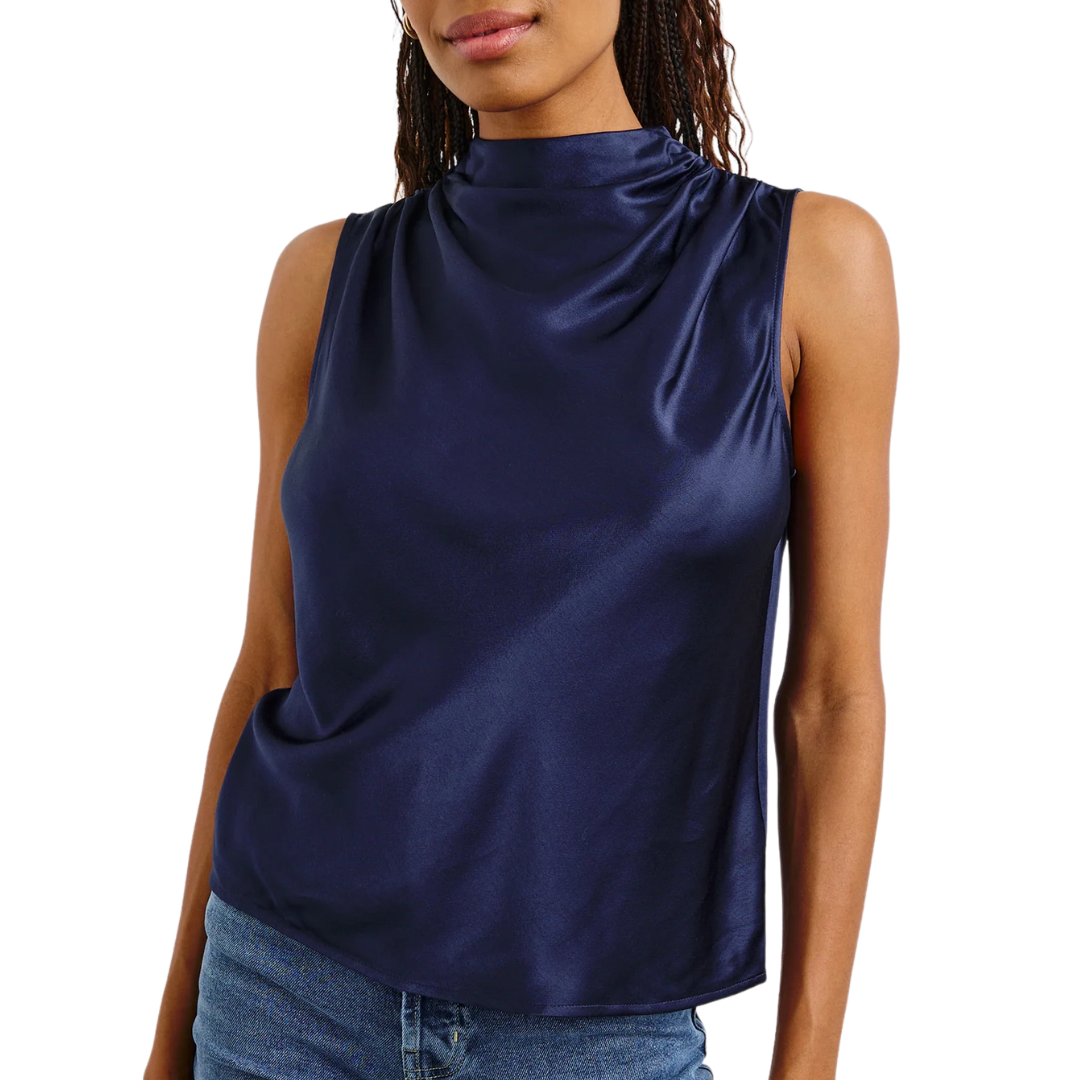 Kaleen Top in Navy