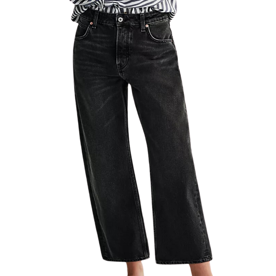 We The Free Deep Trance Dropped Boyfriend Jeans in Hypnosis