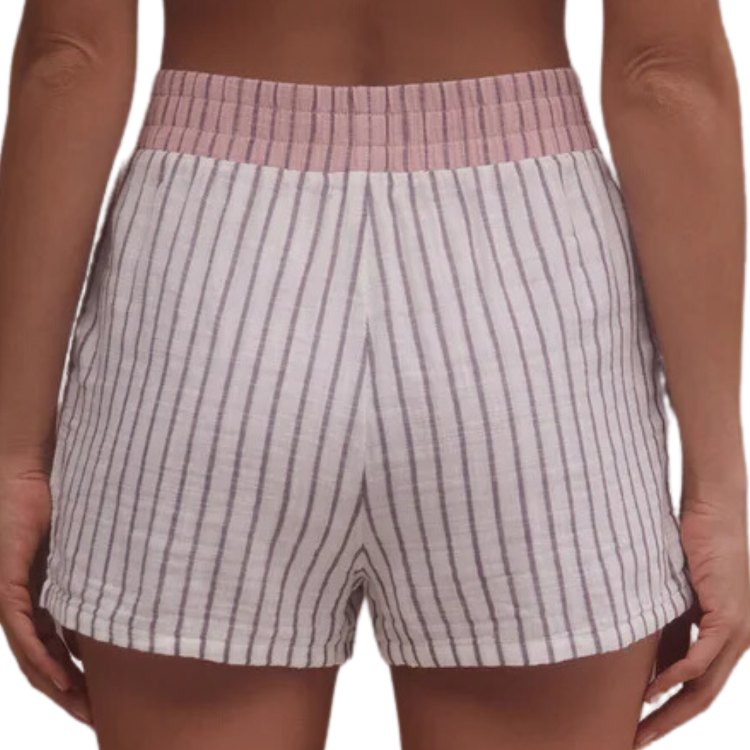 Hang Out Stripe Boxer in Bone