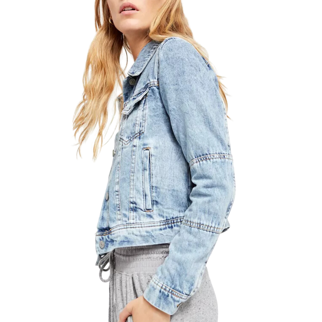 Rumors Denim Jacket in Light Indigo