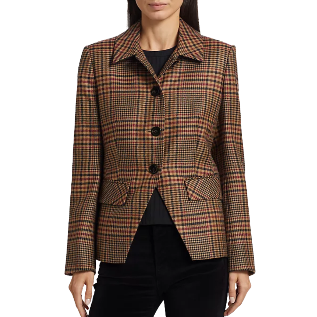 Aire Dickey Jacket in Camel/Black