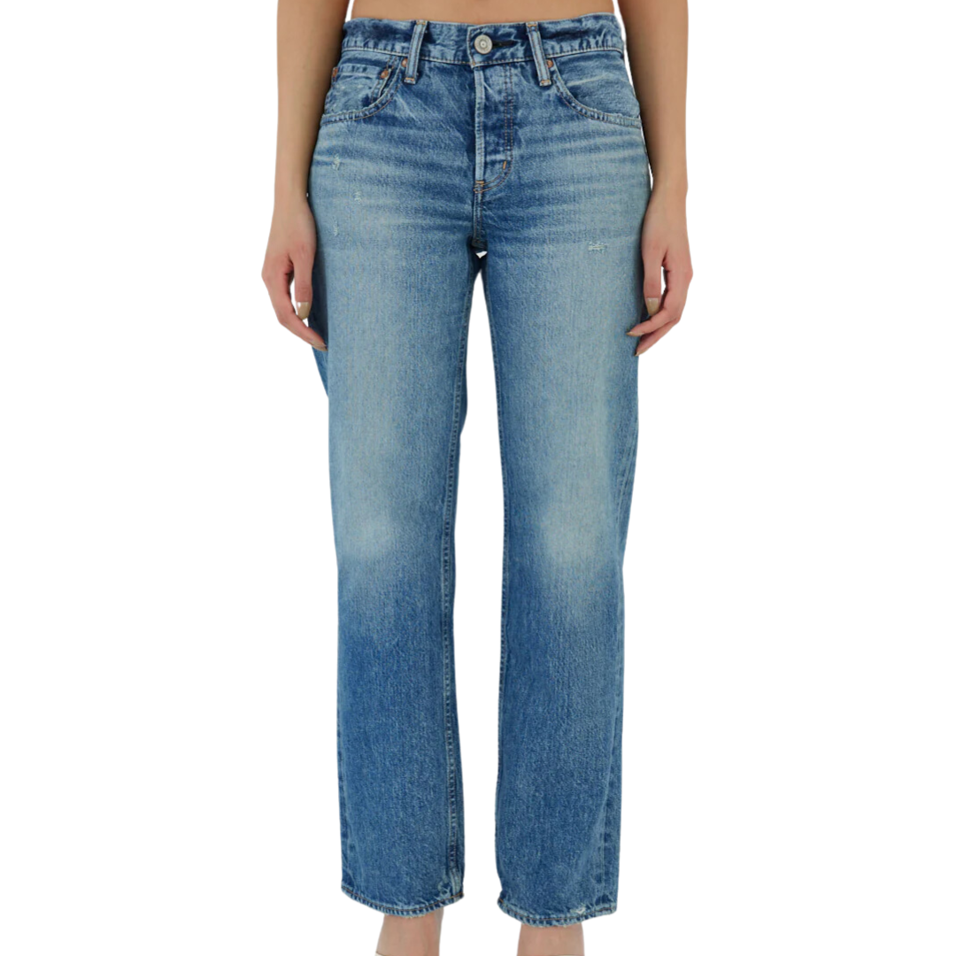 Trigg Straight-Low Rise in Blue