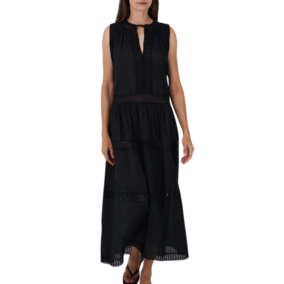 Thalia Coverup in Noir