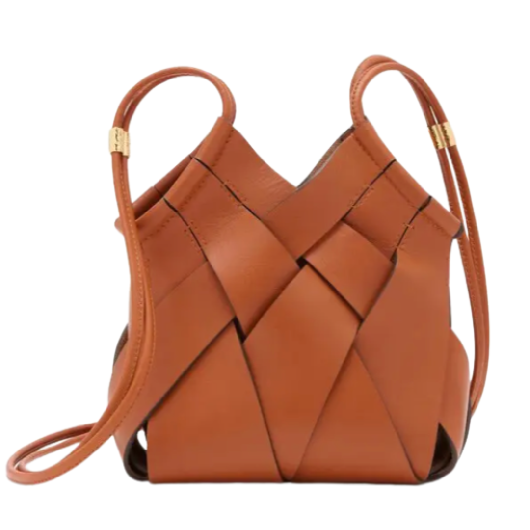 Charlotte Woven Crossbody in Sierra