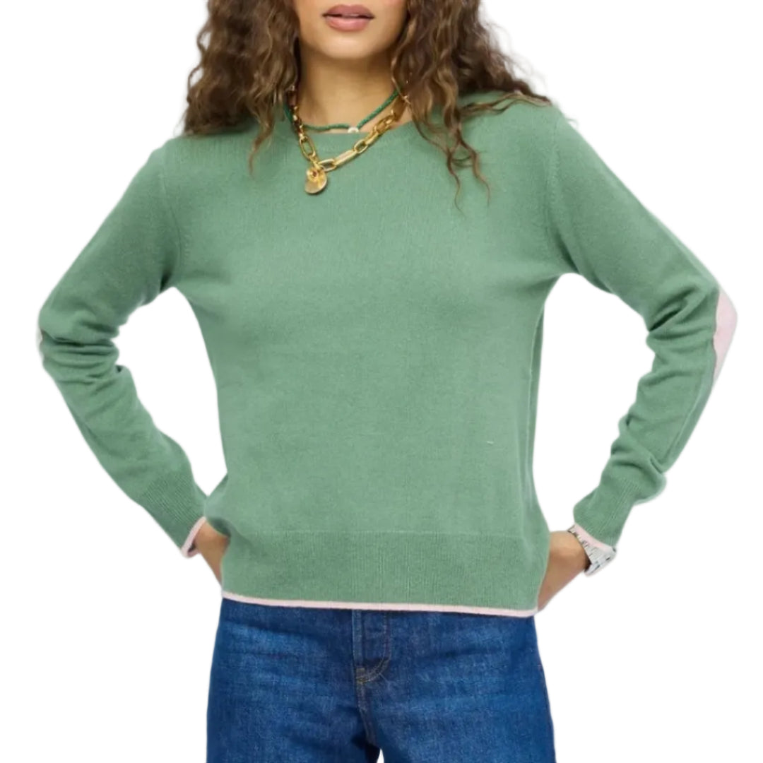 Patchwork Pullover Sweater