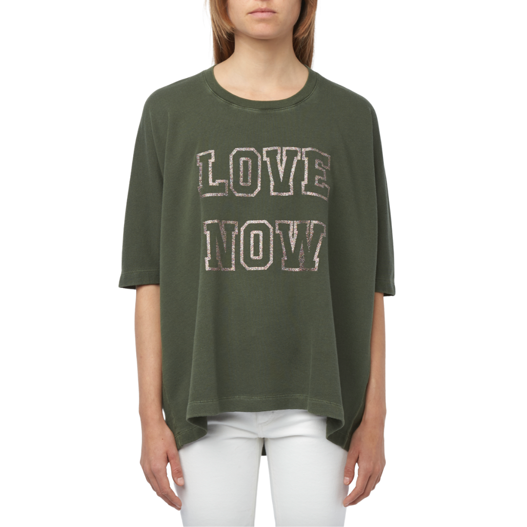 Portland Tee in Kaki
