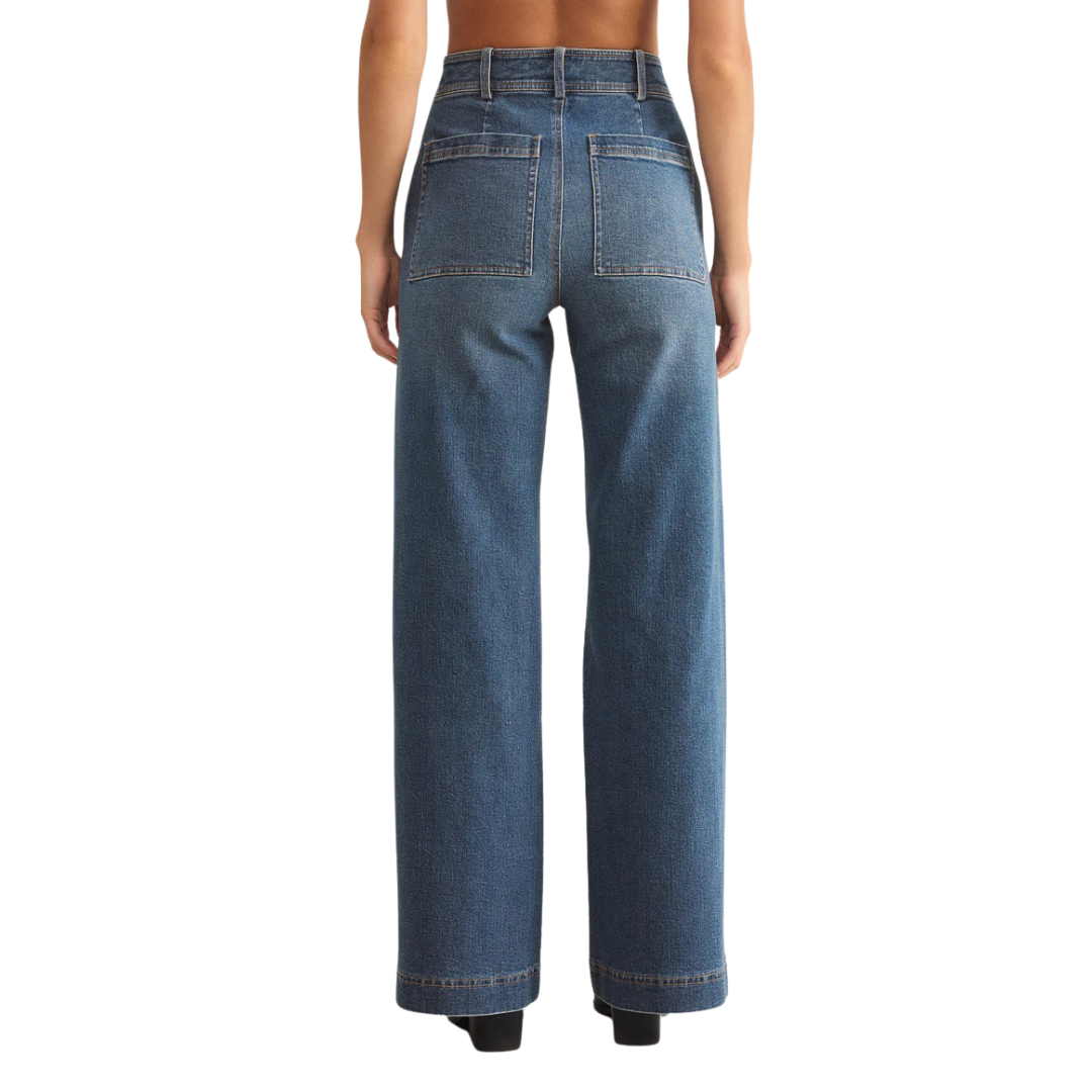 Bradley Stretch Denim Pant in Vintage Indigo