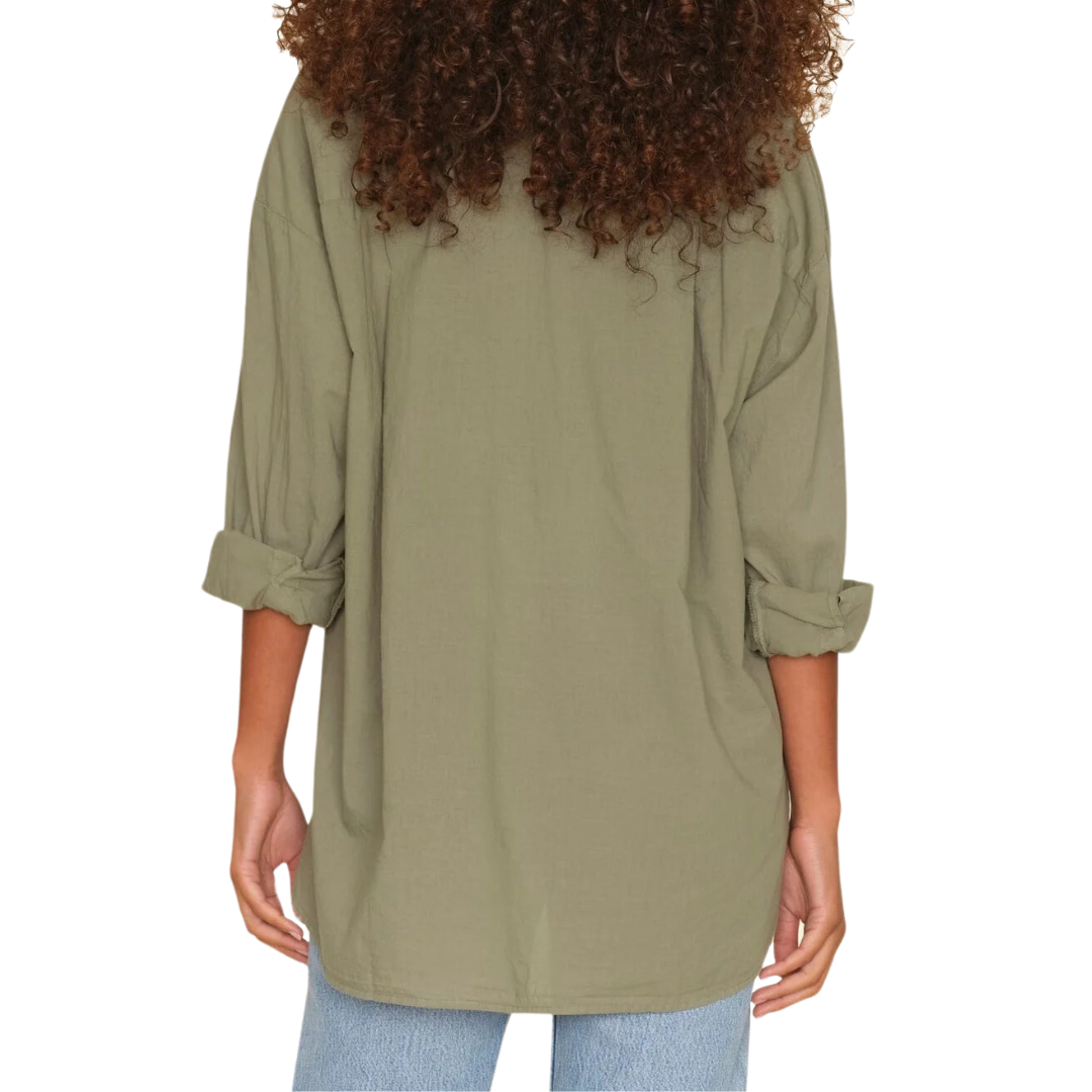 Sydney Shirt in Green Army
