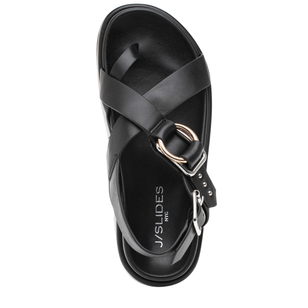 Solara in Black Leather