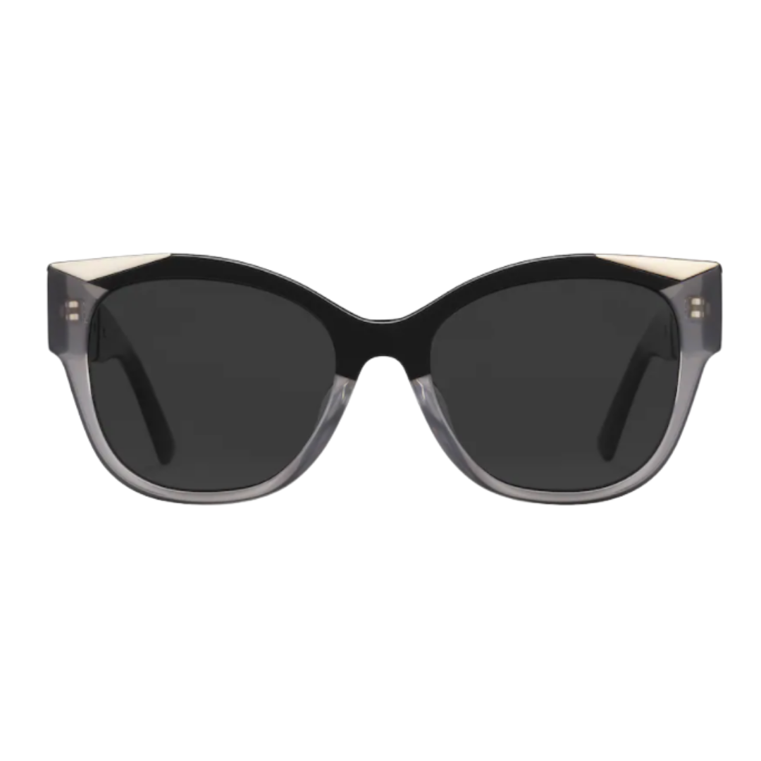 Monochrome Sunglasses in Black and Opal Grey