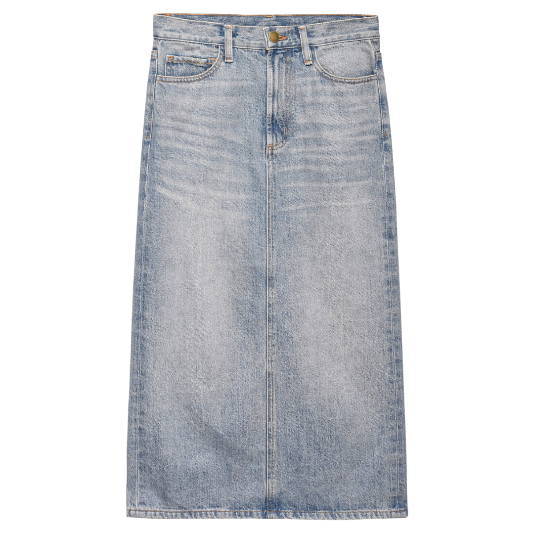 The Column Skirt in Monterey Wash