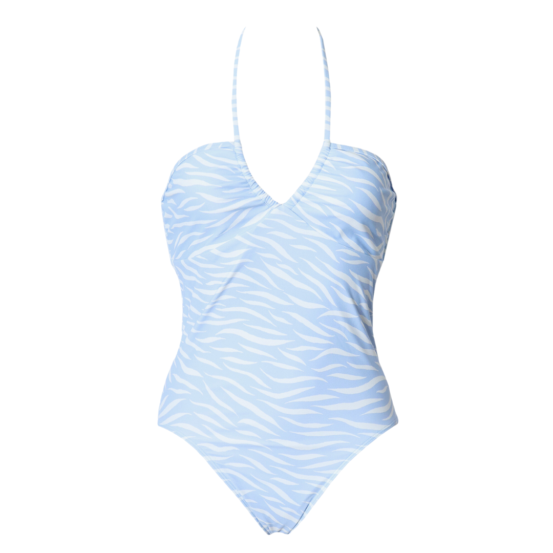 Mallie One Piece in Blue Wave
