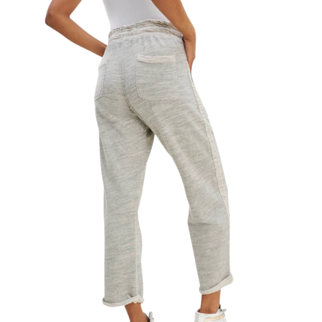 Dolan Heathered Pant in Mid Heather Grey