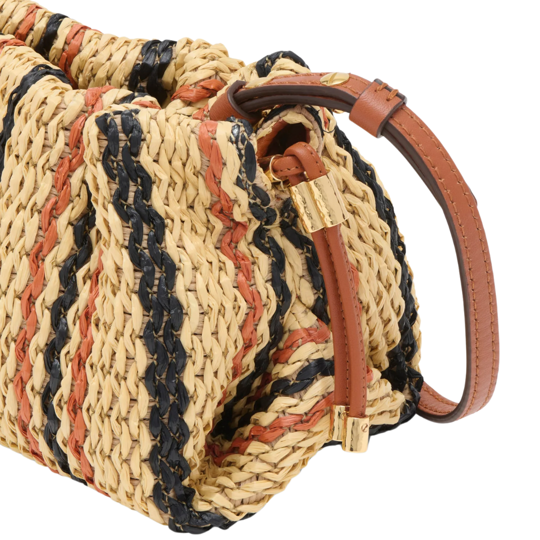 Remy Mini Soft Clutch in Desert Stripe