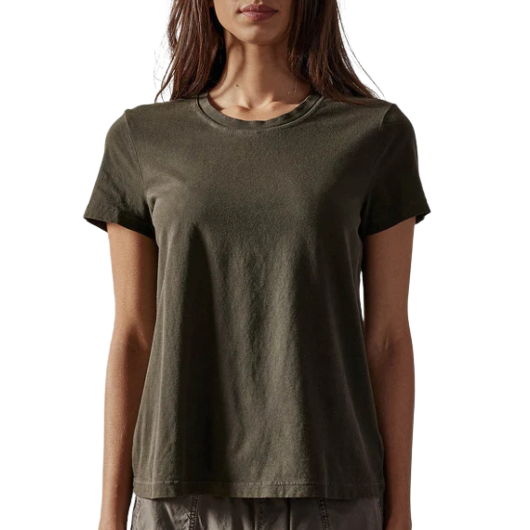 Vintage Little Boy Tee in Tent Pigment