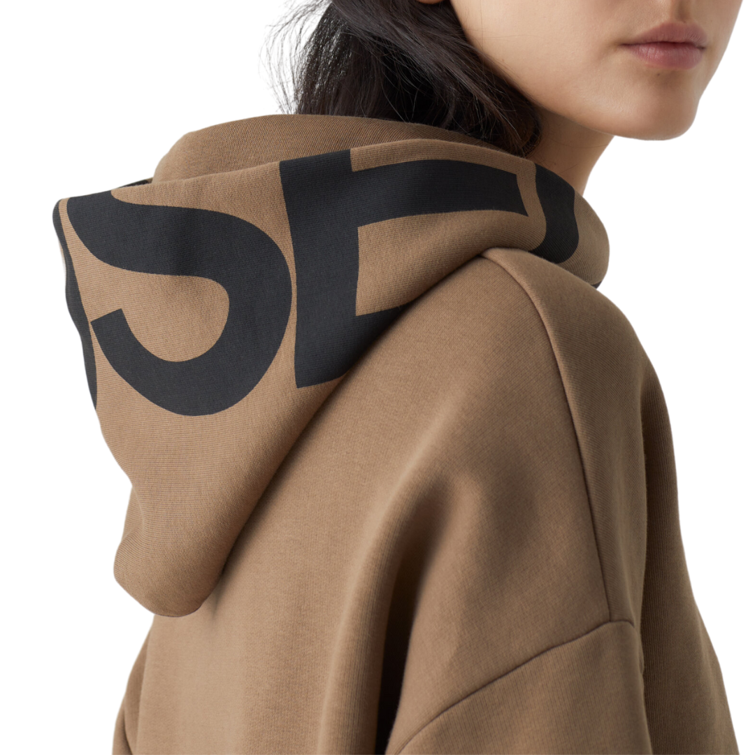 Organic Cotton Hoodie in Golden Wood