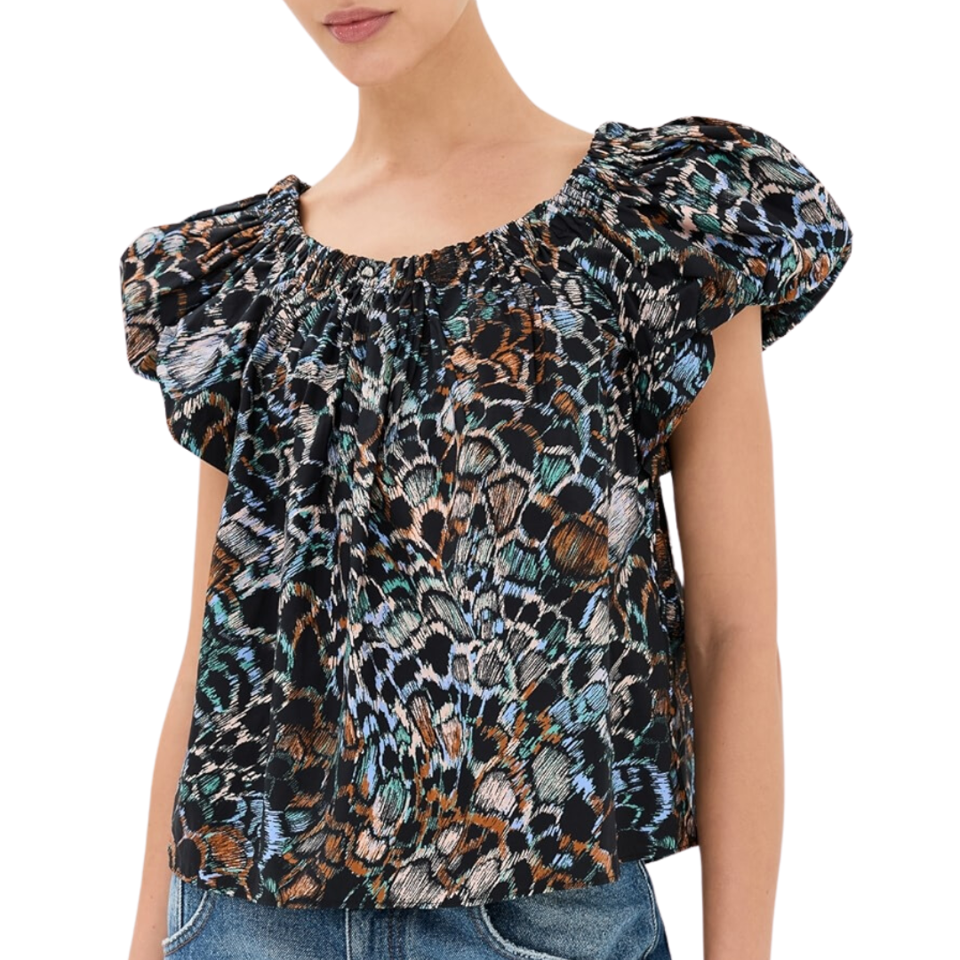 Cora Top in Starling