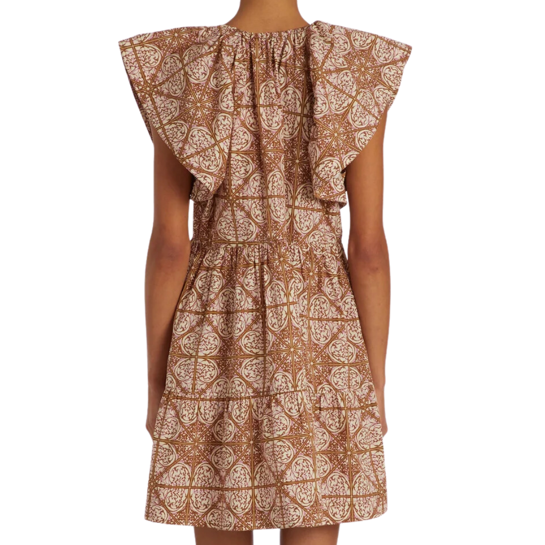 Kara Dress in Nouveau Mosaic