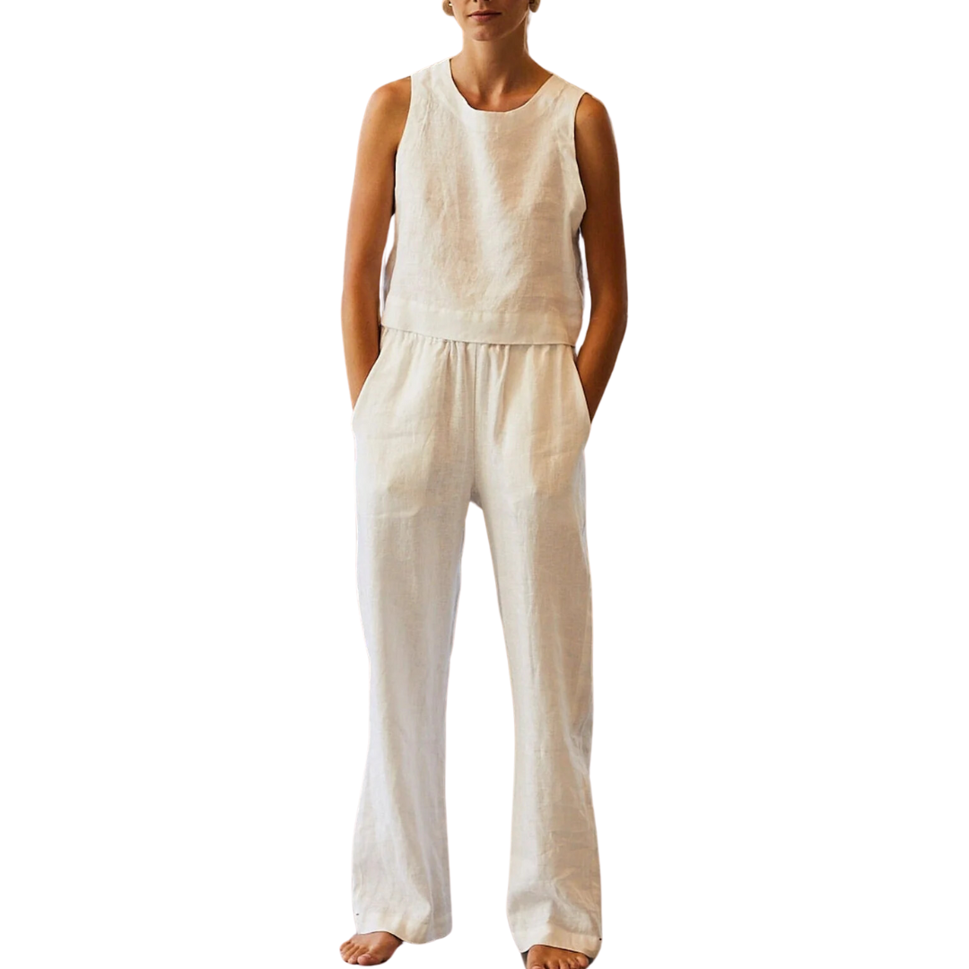 Atticus Pant in White