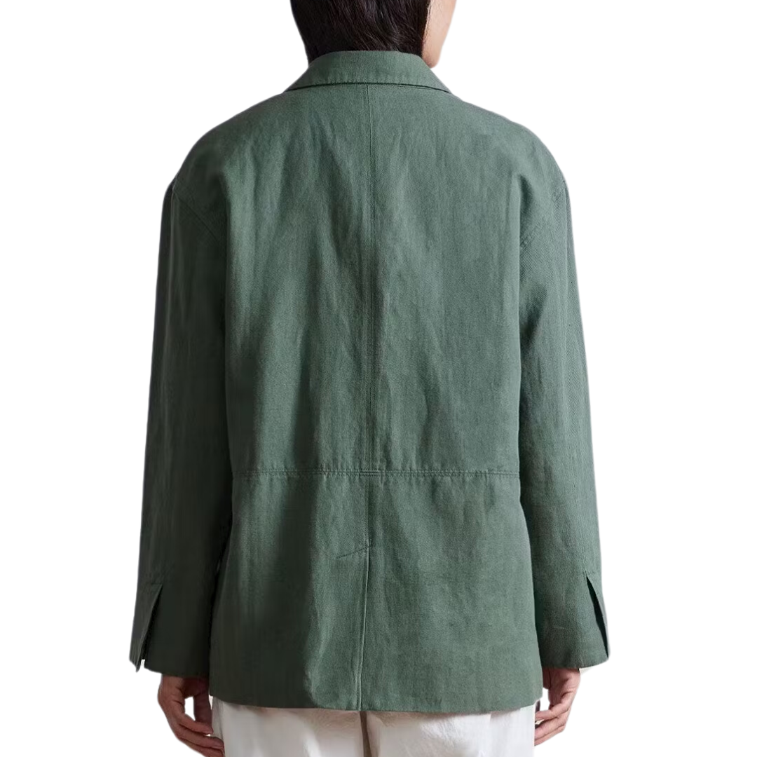 Oversized Blazer in Thyme