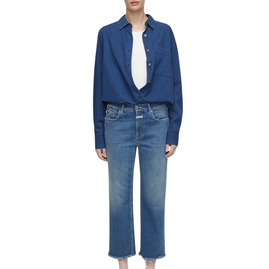 Milo Slim Jeans in Mid Blue