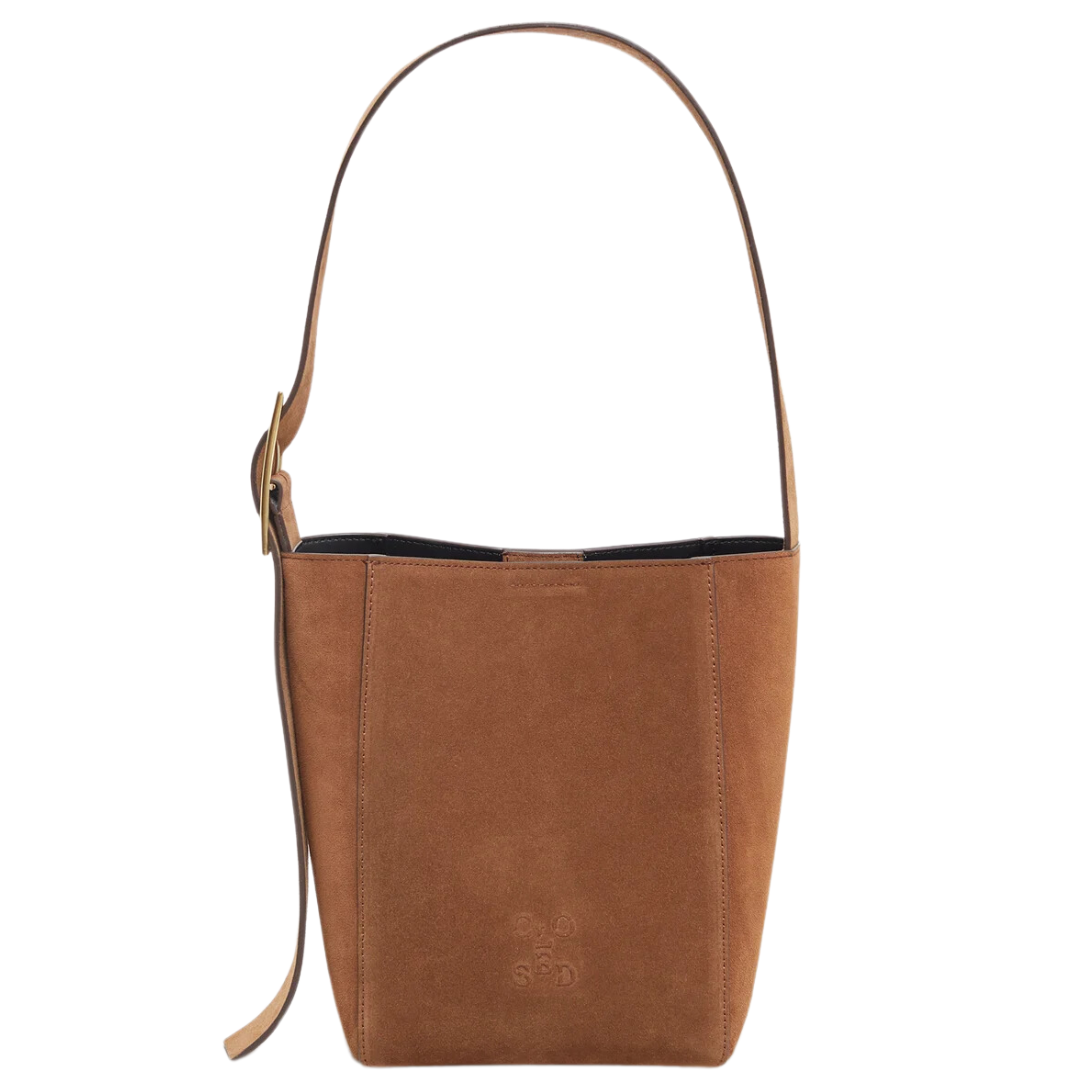 Medium Leather Bag in Arabica Espresso