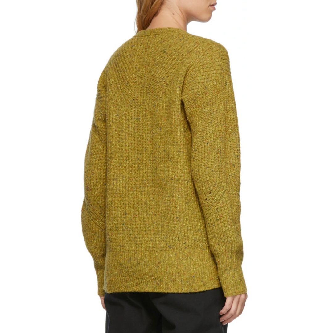 Donegal Sweater in Shell Green