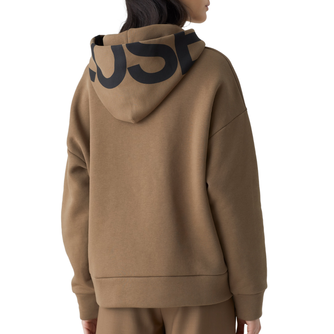 Organic Cotton Hoodie in Golden Wood