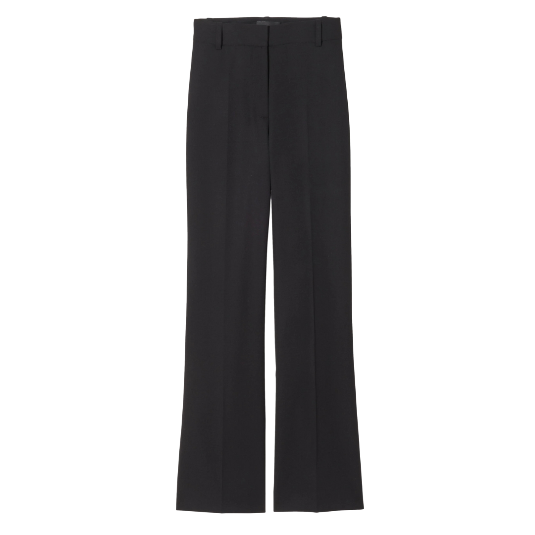 Cropped Corette Pant in Black