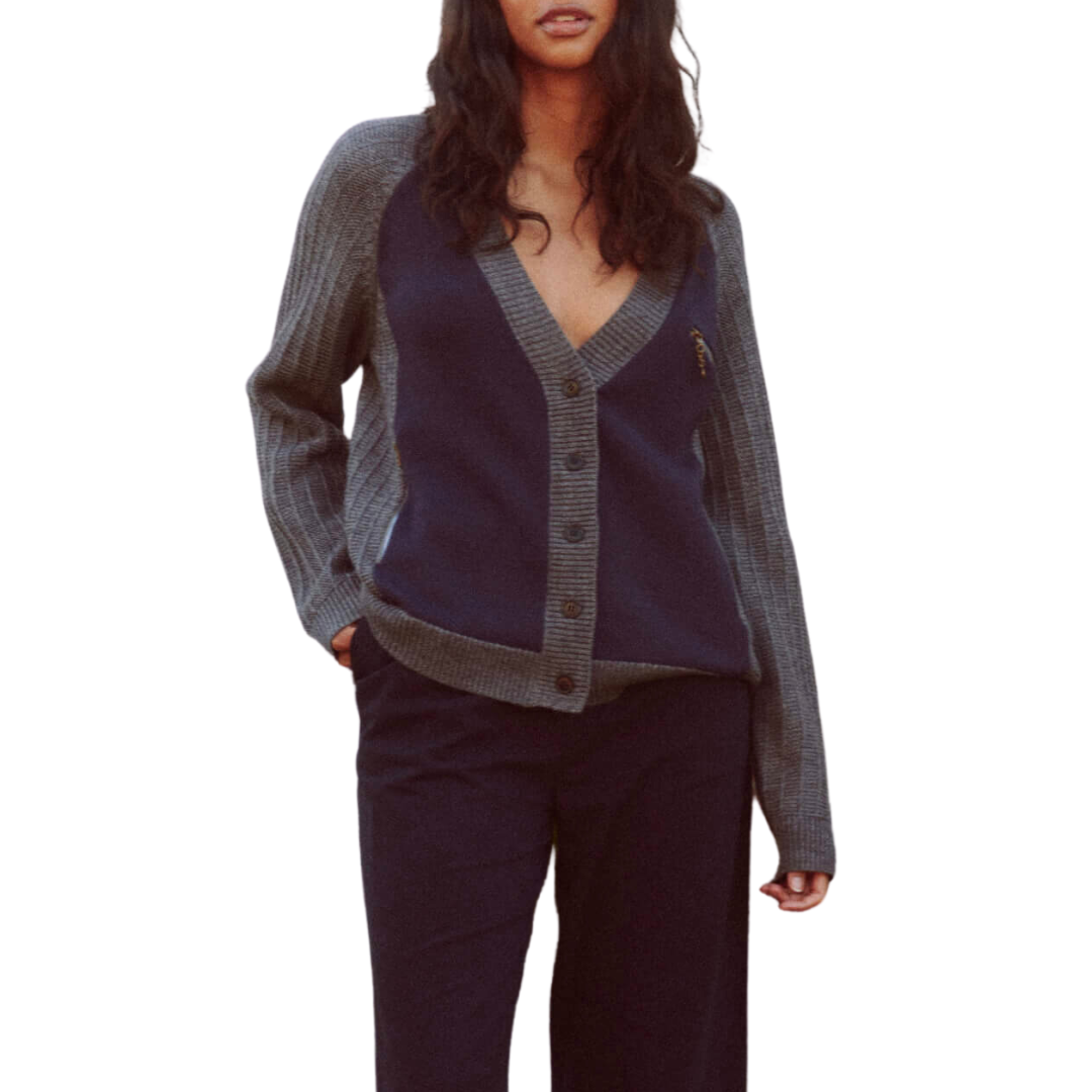 The Fellow Cardigan in Navy