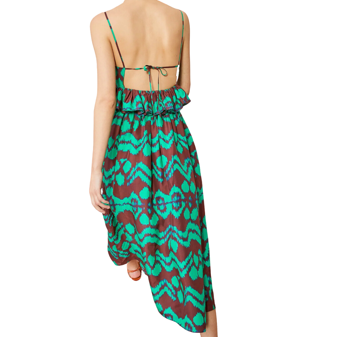 Amaliya Dress in Malachite